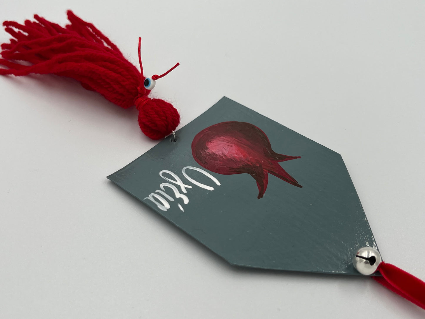 Διακοσμητικό Γούρι Κρεμαστό Σπιτάκι 3 Χρώματα