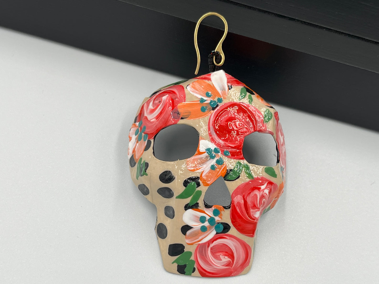 Flower Bones Χειροποίητα Σκουλαρίκια