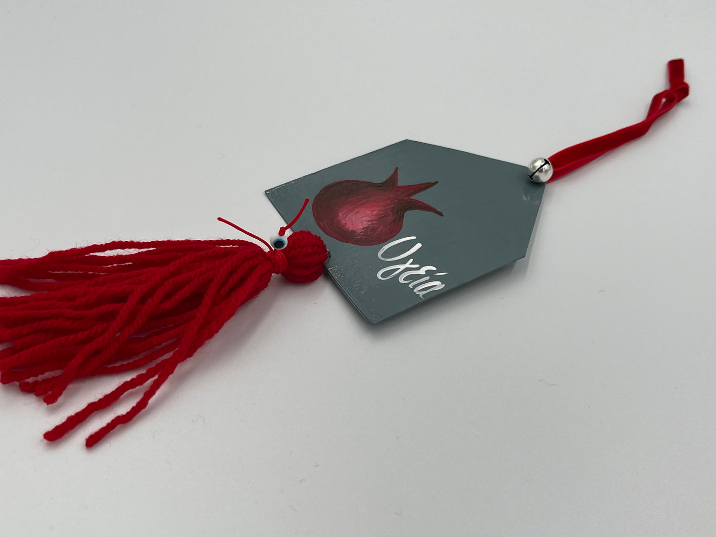 Διακοσμητικό Γούρι Κρεμαστό Σπιτάκι 3 Χρώματα