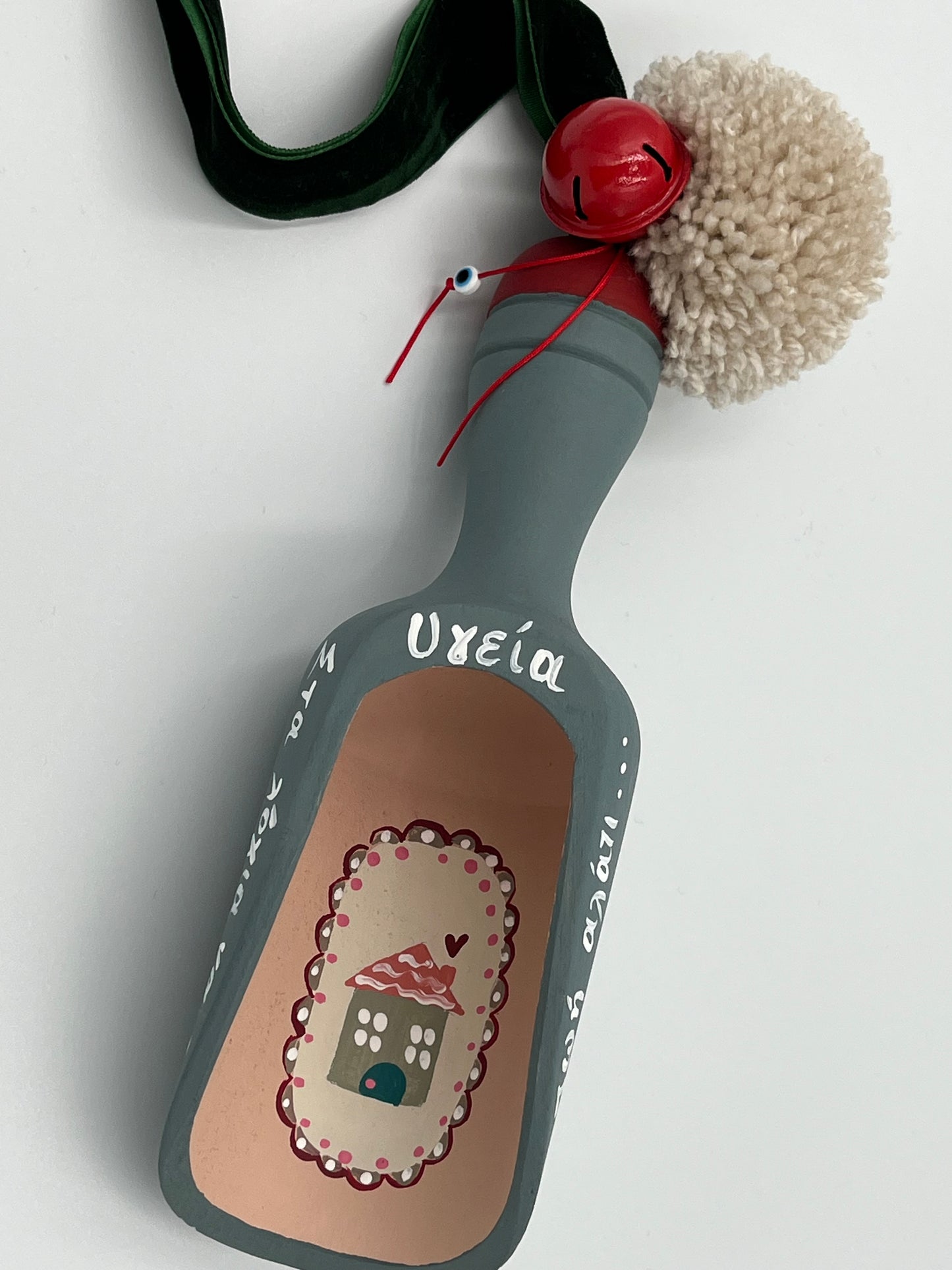 «Ζάχαρη και Αλάτι» – Χειροποίητη Ξύλινη Σεσούλα Ευχών 3 Χρώματα