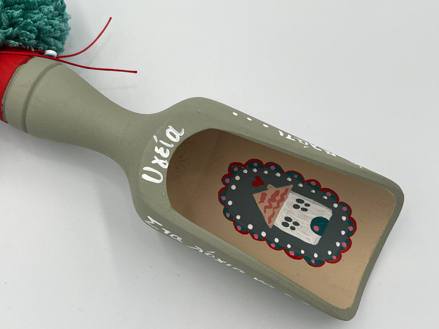 «Ζάχαρη και Αλάτι» – Χειροποίητη Ξύλινη Σεσούλα Ευχών 3 Χρώματα