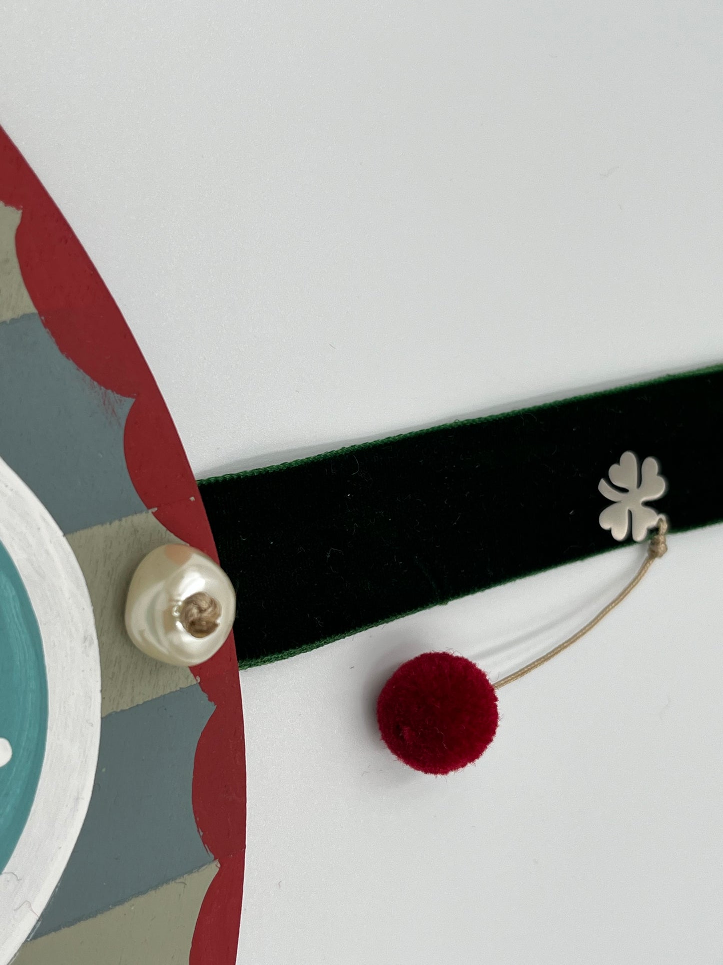 Κρεμαστό Ξύλινο Μάτι με διακοσμητικά στοιχεία - Διάφορα Χρώματα